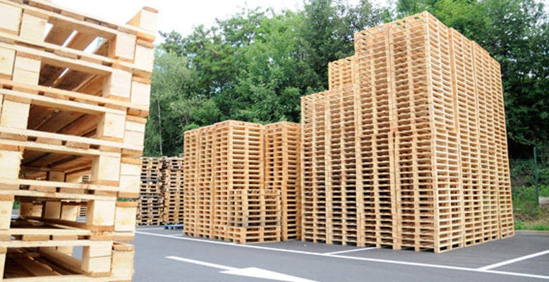 Recyclage des palettes en bois